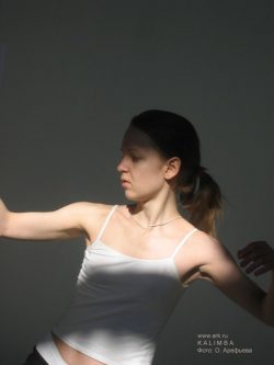 Фотографии с репетиций "KALIMBA" в Музее Сахарова. Февраль-март 2007. Фото Ольга Арефьева