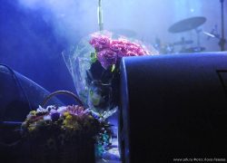 Ольга Арефьева и "Ковчег". Концерт в клубе "Б2" (Москва) 8 мая 2014. Фото Лолы Левовой.