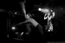 Ольга Арефьева и Ковчег - концерт в Санкт-Петербурге в клубе ''Зал ожидания'' 5 апреля 2015. Фото Анастасии Кузьминой.