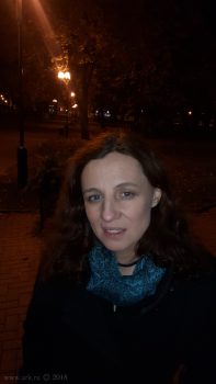 Ольга Арефьева в Минске 17 октября 2018