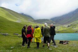 Творческое путешествие на Кавказ с Ольгой Арефьевой, август 2023. Фото: Хусейн
